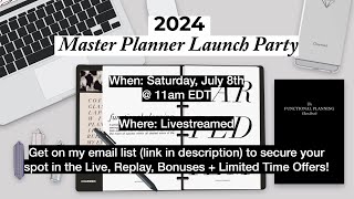 2024 Master Planner Launch