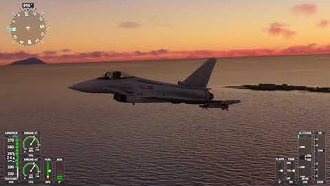 MSFS2020 , FSX  converted EF2000