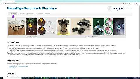 [CVPR 2024 Highlight] UnrealEgo Benchmark Overview and Submission Details