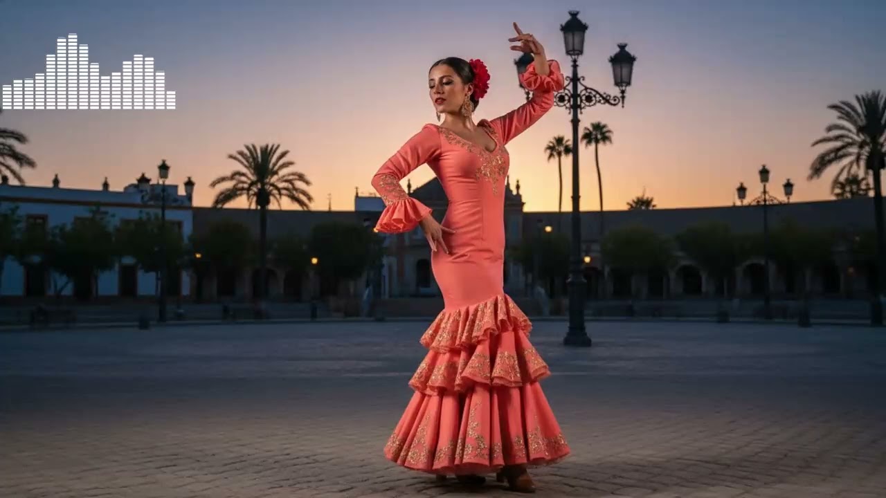 Seamless Chillout Mix: Calming Flamenco Guitar and Indian Shruti Box Instrumental