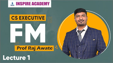 CS executive / FMSM lecture 1 | intro and calci trici | For June 22/dec 22