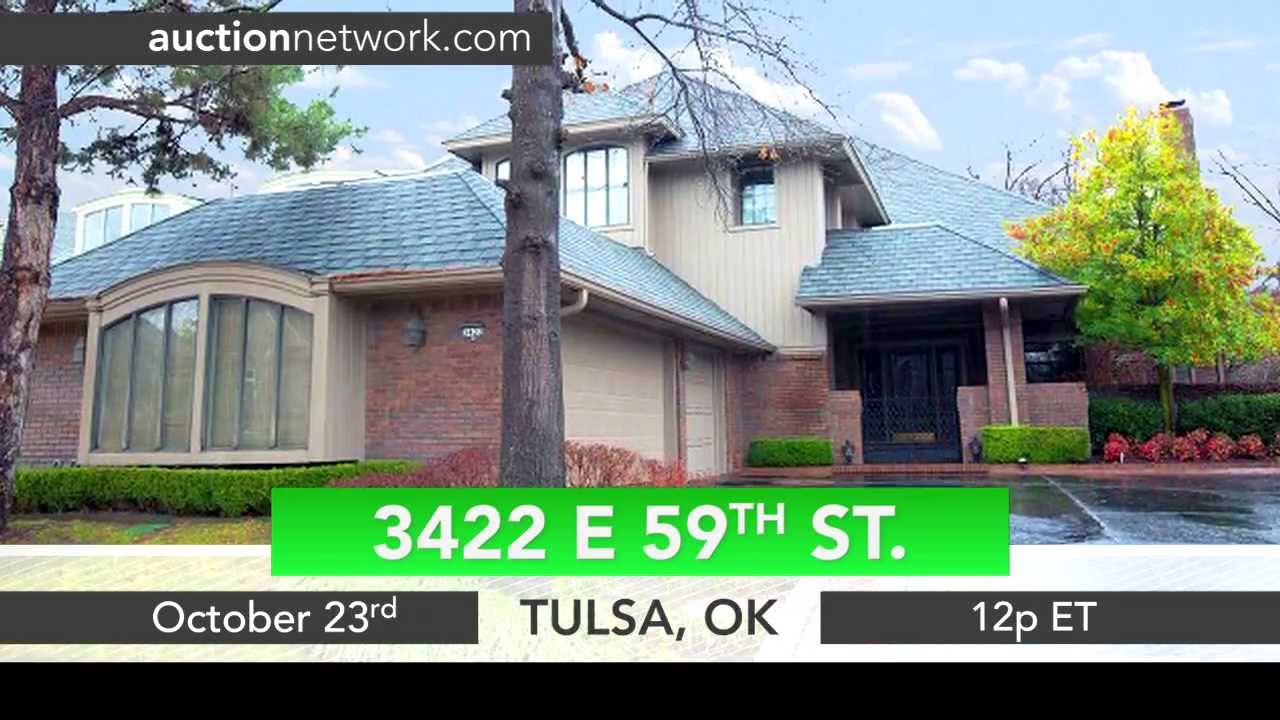 Real Estate Auction Tulsa, OK 3422 E 59th St YouTube