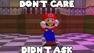 Don't Care Didn't Ask - Mario Dance (SMG4)