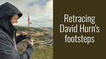 Retracing steps of photographer David Hurn in South Wales with waterfalls and robin