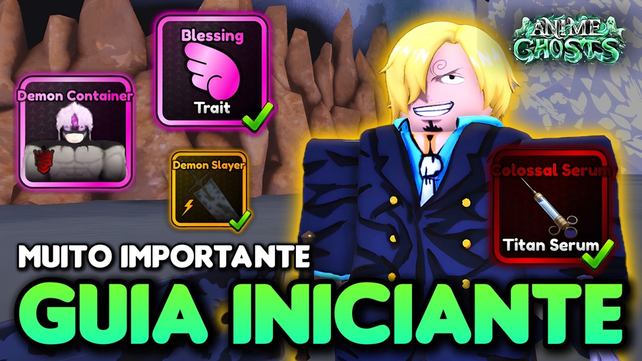 👻 ANIME GHOSTS LANÇOOO! Bora Entender O Jogo?! Muita Informação Para Iniciantes!⚡