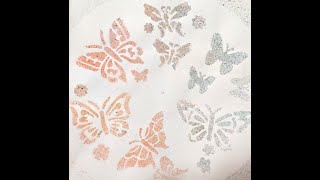 How-To Use Toothbrushes, Acrylic Paint, Stencils, and Paper to Create Your Own Artwork