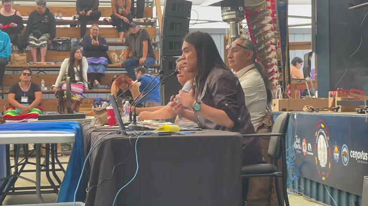 Teddy Manywounds Speech at Treaty 1-11 Gathering