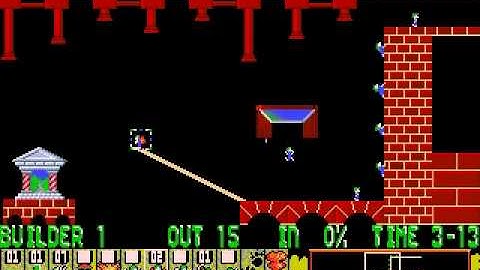 DOS Oh No! More Lemmings Havoc 9 AAAAAARRRRRRGGGGGGHHHHHH!!!!!!