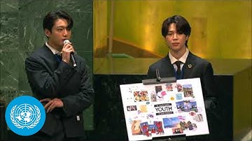 방탄소년단 - 지속가능발전목표 (SDGs) 모멘트(moment) -  | 유엔