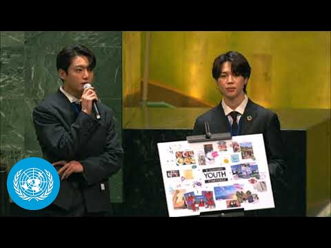 방탄소년단 - 지속가능발전목표 (SDGs) 모멘트(moment) -  | 유엔