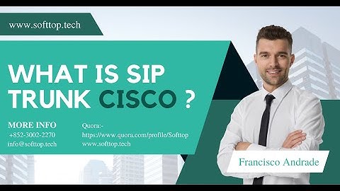 Optimizing Cisco Communication: A Guide to SIP Trunk Configuration with Softtop