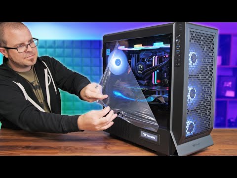 Building a Top-Tier Gaming PC in the Thermaltake Ceres 500 - 7800X3D + RTX 4070 Ti