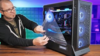 Building a Top-Tier Gaming PC in the Thermaltake Ceres 500 - 7800X3D + RTX 4070 Ti