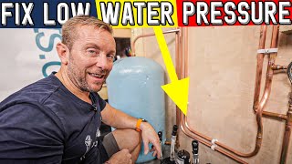 HOW TO FIX LOW WATER PRESSURE  The Salamander Right Pump