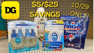 *Dollar General* $5/$25 Savings! | Deal UNDER $10  | Meek’s Coupon Life