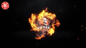 How To Make Fire Gaming Logo Reveal Intro In Kinemaster In Hindi  || Gaming intro