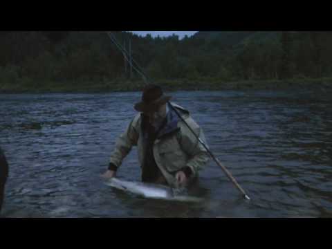 Gaula 2010 - Large Salmon (35 pounder) on the NFC-...