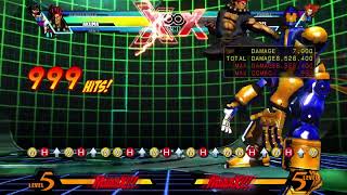 UMVC3: Akuma - Down TAC Infinite To 999 (One Meter Required)