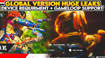 Apex Legends Mobile Minimum Device Requirement | Apex Mobile Global Launch Leaks