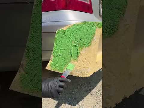 Repair your bumper with plastic bottles! 🛠️♻️