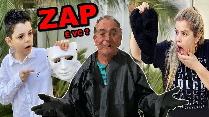DESCOBRIMOS QUEM É O ZAP !!!