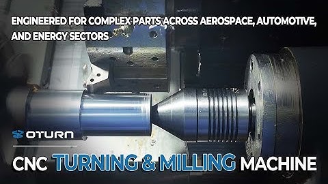 Think Small. Cut Big. — TY600 CNC Turning Center Overview #cnc #machine #metalworking