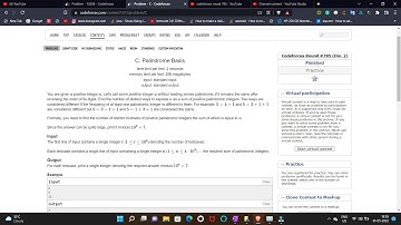 C. Palindrome Basis | Codeforces round 785 | Codeforces | div 2| hindi