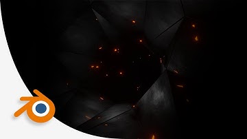 Glowing Cave Animation - Blender - Ep