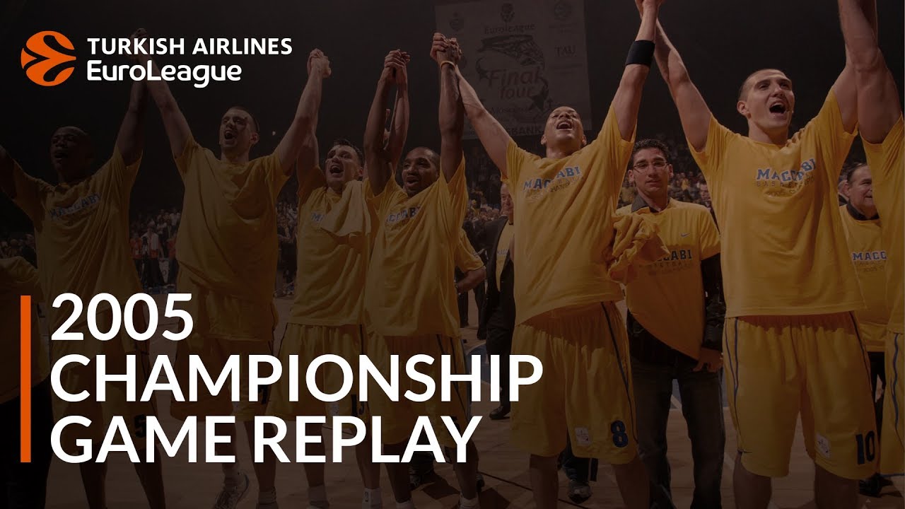 Final Four Classic 2005 Maccabi Elite Tel Aviv Tau Ceramica