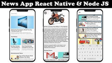 #9 - Adding Splash Screen & ViewMore Button - React Native News App