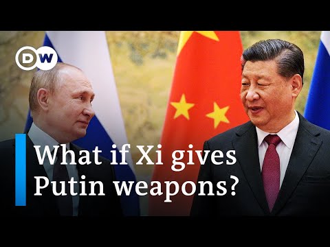 US says China is considering providing Russia with weapons | DW News