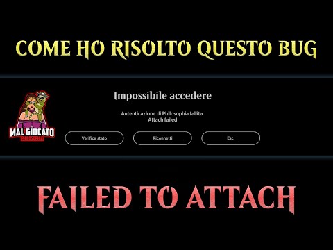 COME HO SBUGGATO L'ACCOUNT ?UNABLE TO LOGIN Authentic failed for 