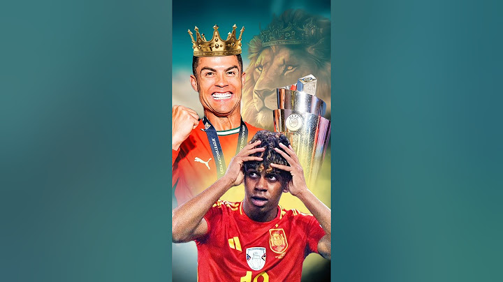 كيف أنتقم رونالدو من لامين يمال و منتخب أسبانيا 🔥❗️#shorts