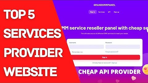 Cheap API Provider for SMM Panel  || Top 5 SMM Panel API provider Website || Best Service provider