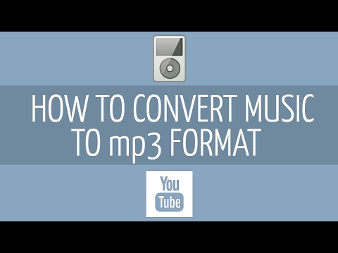 How to convert your audio to MP3