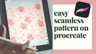 How to make seamless pattern in Procreate in under 3 minutes
