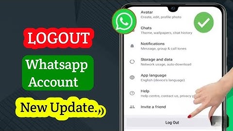 How To Logout Whatsapp Account 2025 | WhatsApp Logout Problem