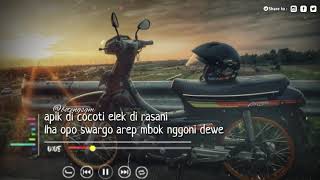 Story wa||apik di cocoti elek dirasani||