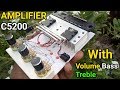 DIY Powerful Ultra Bass Audio Amplifier Using 2sc5200 With Heavy Bass Treble Volume & Mp3 Bluetooth