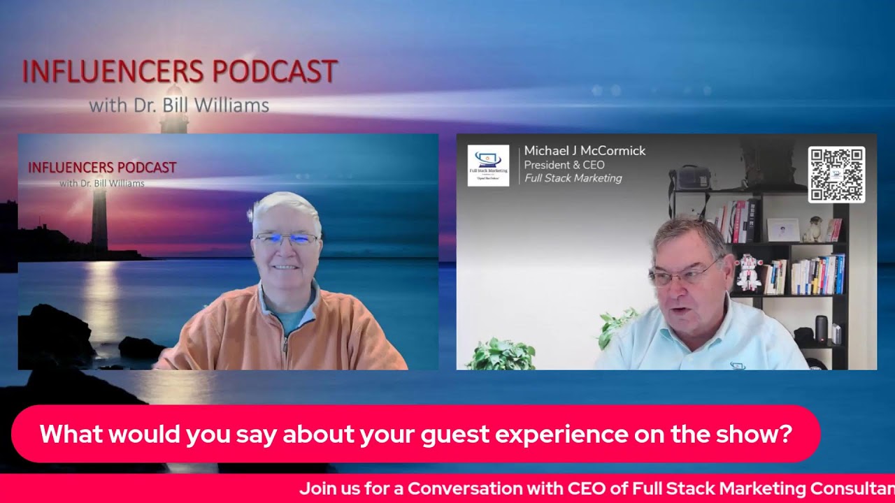 Conversation with CEO of Full Stack Marketing Consultants LLC, Mike McCormick, on the Influencers