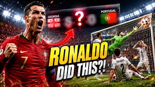 Georgia vs Portugal Was NOT What I Expected🤯 | Football League Highlights #football#soccer#trending 