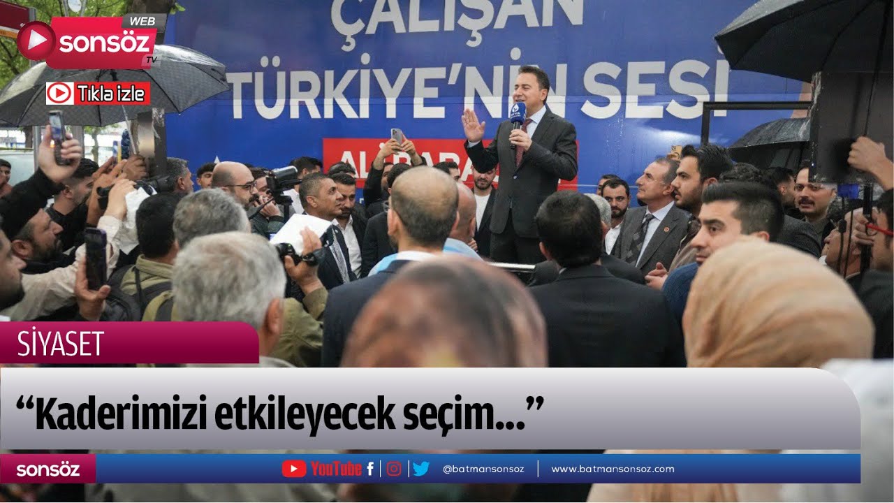 &ldquo;Kaderimizi etkileyecek se&ccedil;im&hellip;&rdquo;