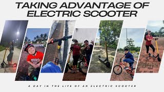 Taking Advantage of Electronic Scooter | Antique Philippines