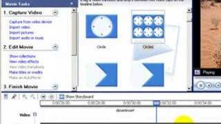 Windows Movie Maker Working In The Timeline Part 2