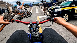 O MINI HATER PERDEU A MINI MOTO PARA A PRF