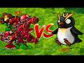 PVZ 1 Fusion 3.6 Challenge!! 1 Plants Fusion VS 30000 Ultimate Penguin Zombie - Who Will Win?