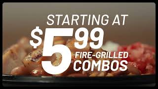 $5.99 Fire-Grilled Combos @ El Pollo Loco