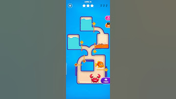 save the fish level 73 mobile game/ fishdom, (android iOS) #shorts