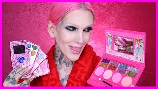 FULL FACE USING ONLY KIDS MAKEUP Challenge | Jeffree Star screenshot 4