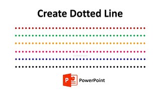 How to Create Dotted Line In PowerPoint